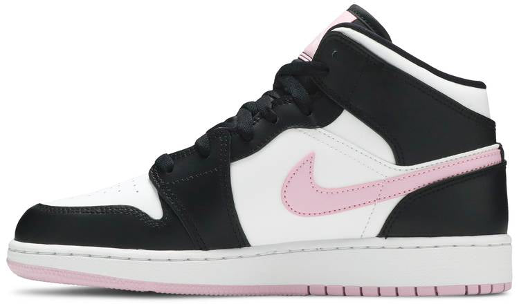 Air Jordan 1 Mid White Light Arctic Pink