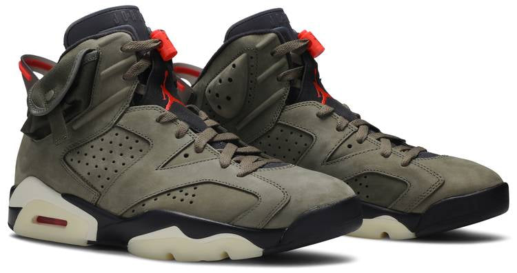 Travis Scott x Air Jordan 6 Retro Olive