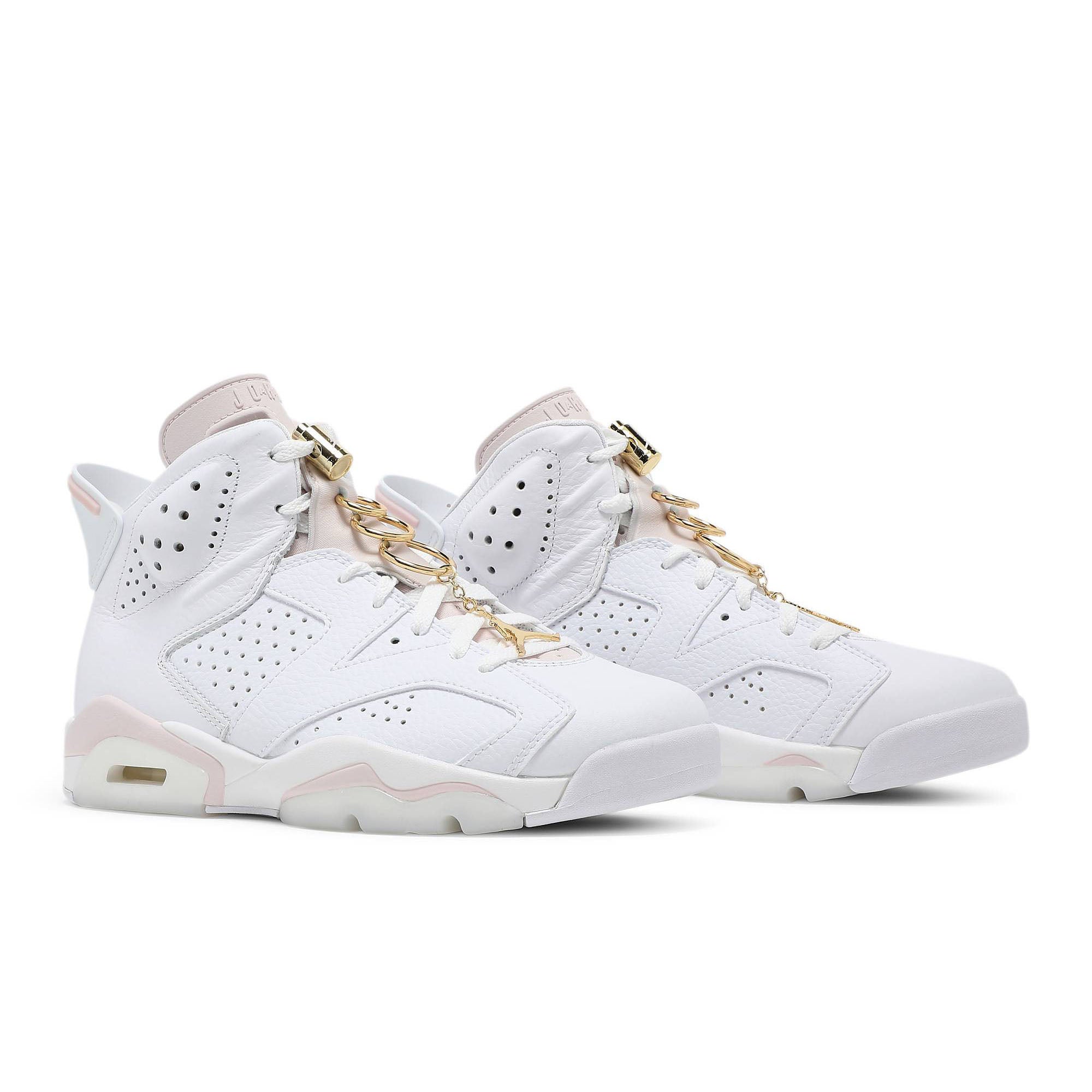 Wmns Air Jordan 6 Retro Gold Hoops