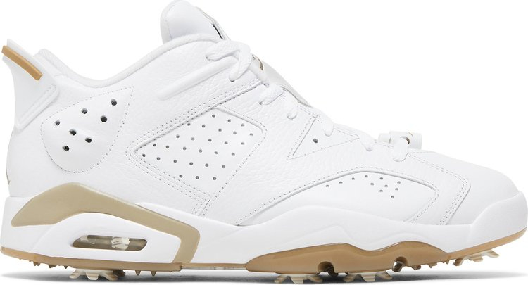 Air Jordan 6 Retro Low Golf White Khaki