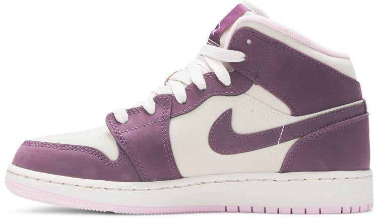 Air Jordan 1 Retro Mid GS Pro Purple