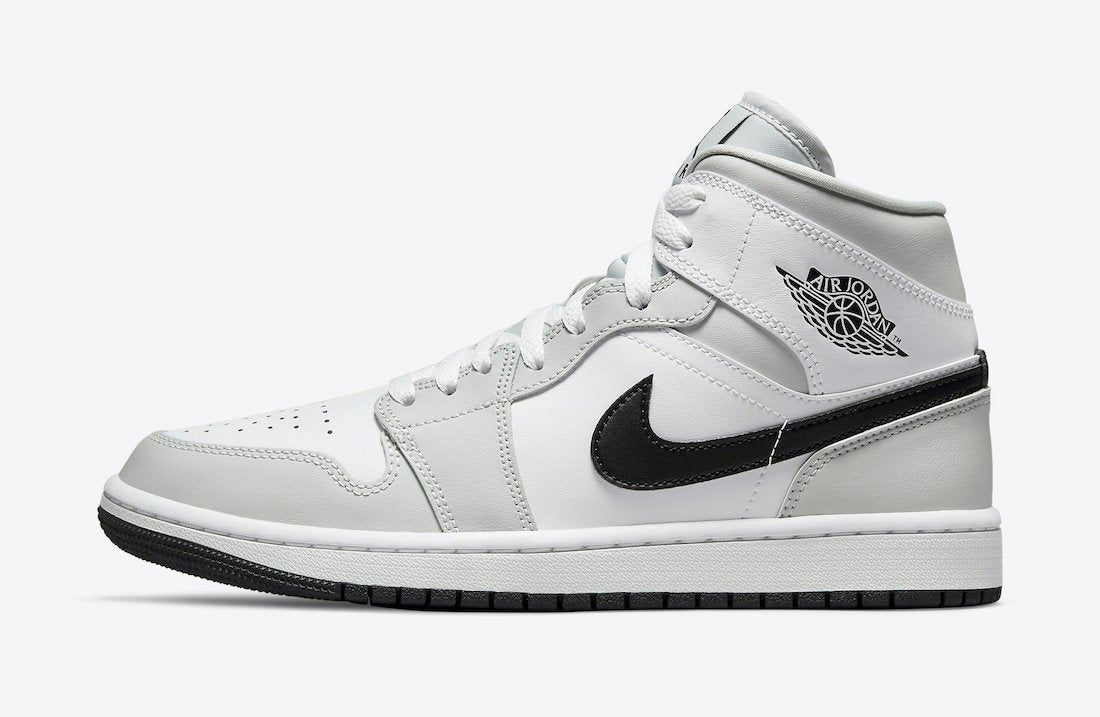 Wmns Air Jordan 1 Mid Light Smoke Grey