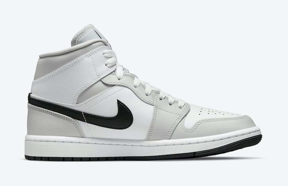 Wmns Air Jordan 1 Mid Light Smoke Grey