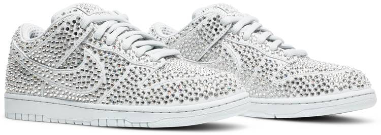 Cactus Plant Flea Market x Swarovski x Dunk Low Pure Platinum