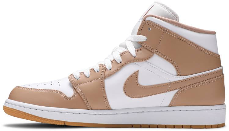 Air Jordan1 Mid Tan Gum