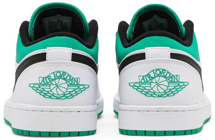 Air Jordan 1 Low White Lucky Green