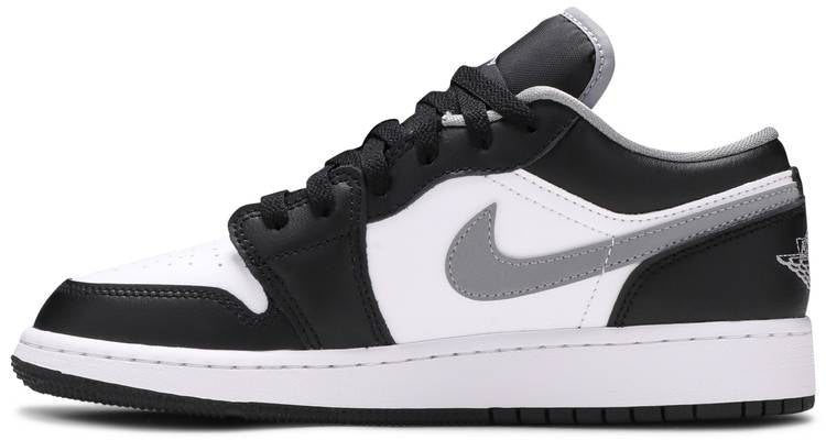 Air Jordan 1 Low GS Black Medium Grey