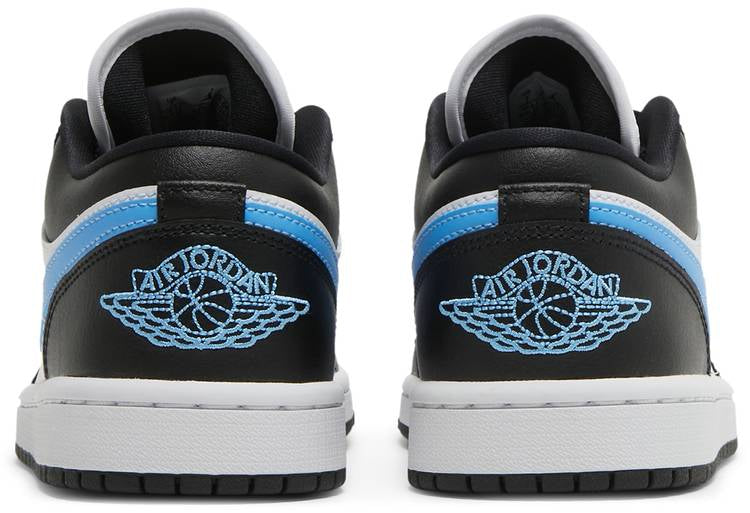 Wmns Air Jordan 1 Low Black University Blue