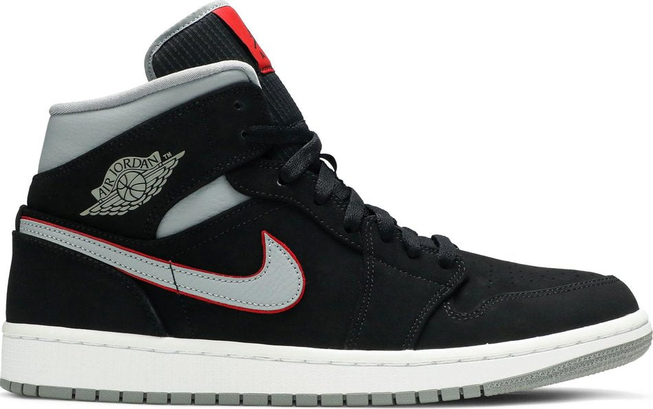 Air Jordan 1 Mid Black Grey